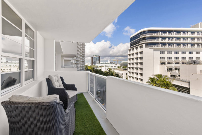 city view from balcony