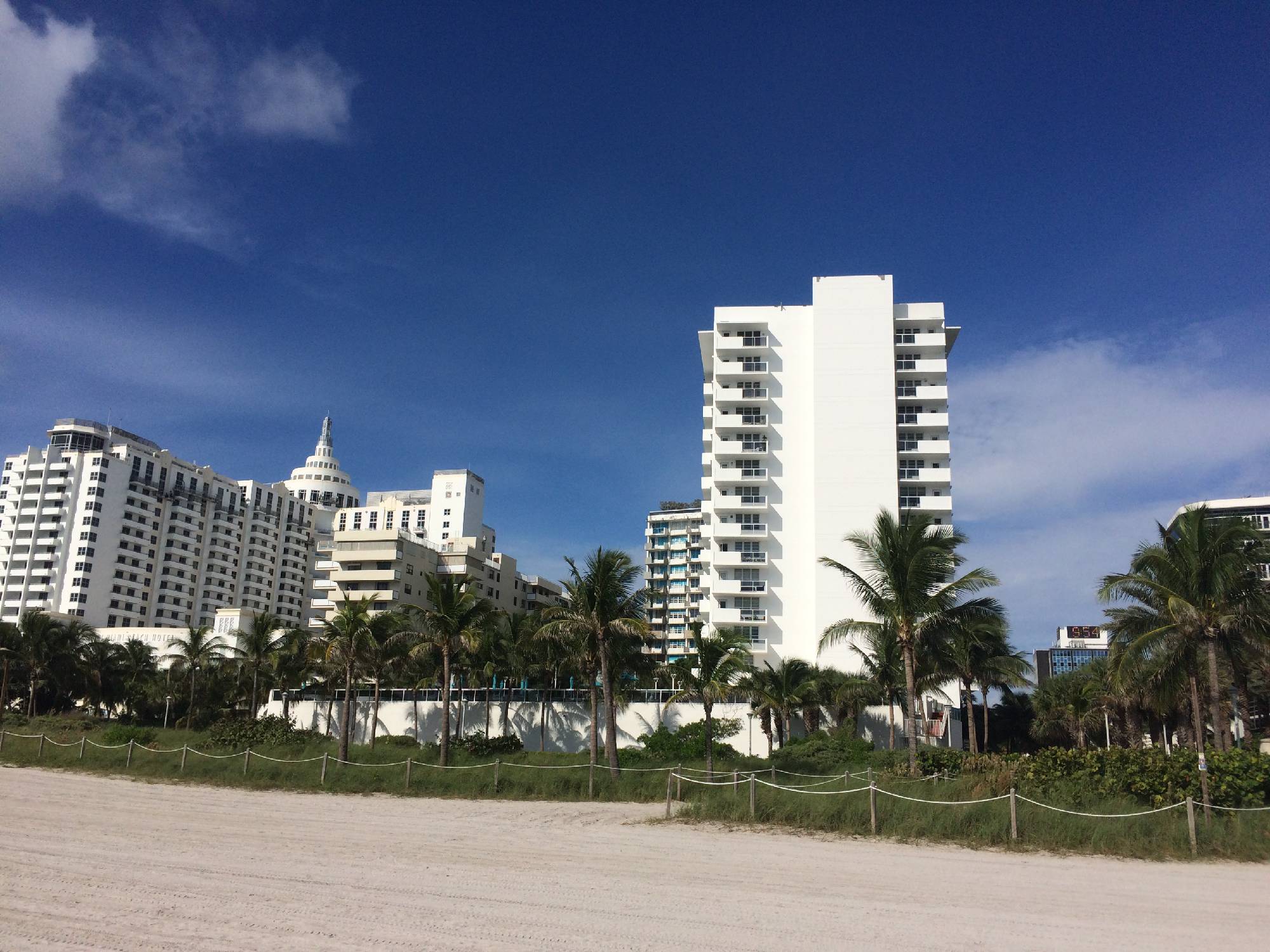 building seen from the beach