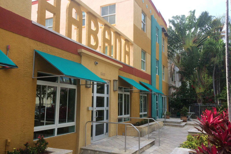 entrance of Habana condo