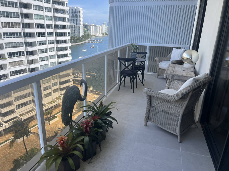 view from balcony 