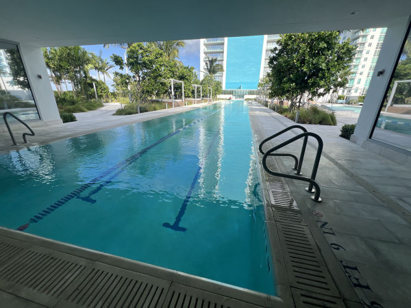 large swimming pool at the Missoni 