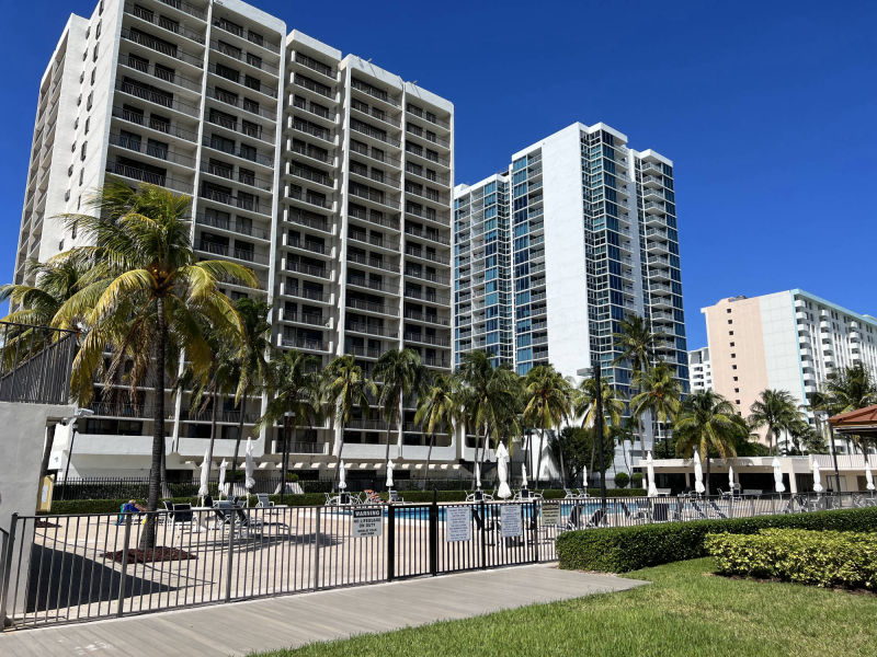 building seen from boardwalk