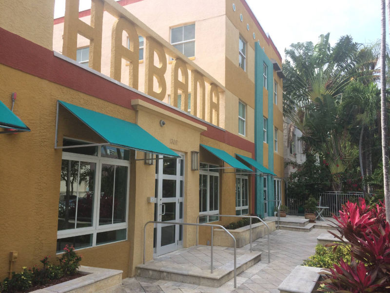 outside view of building