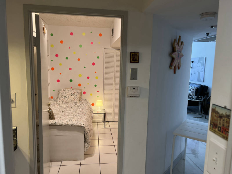entrance to second bedroom
