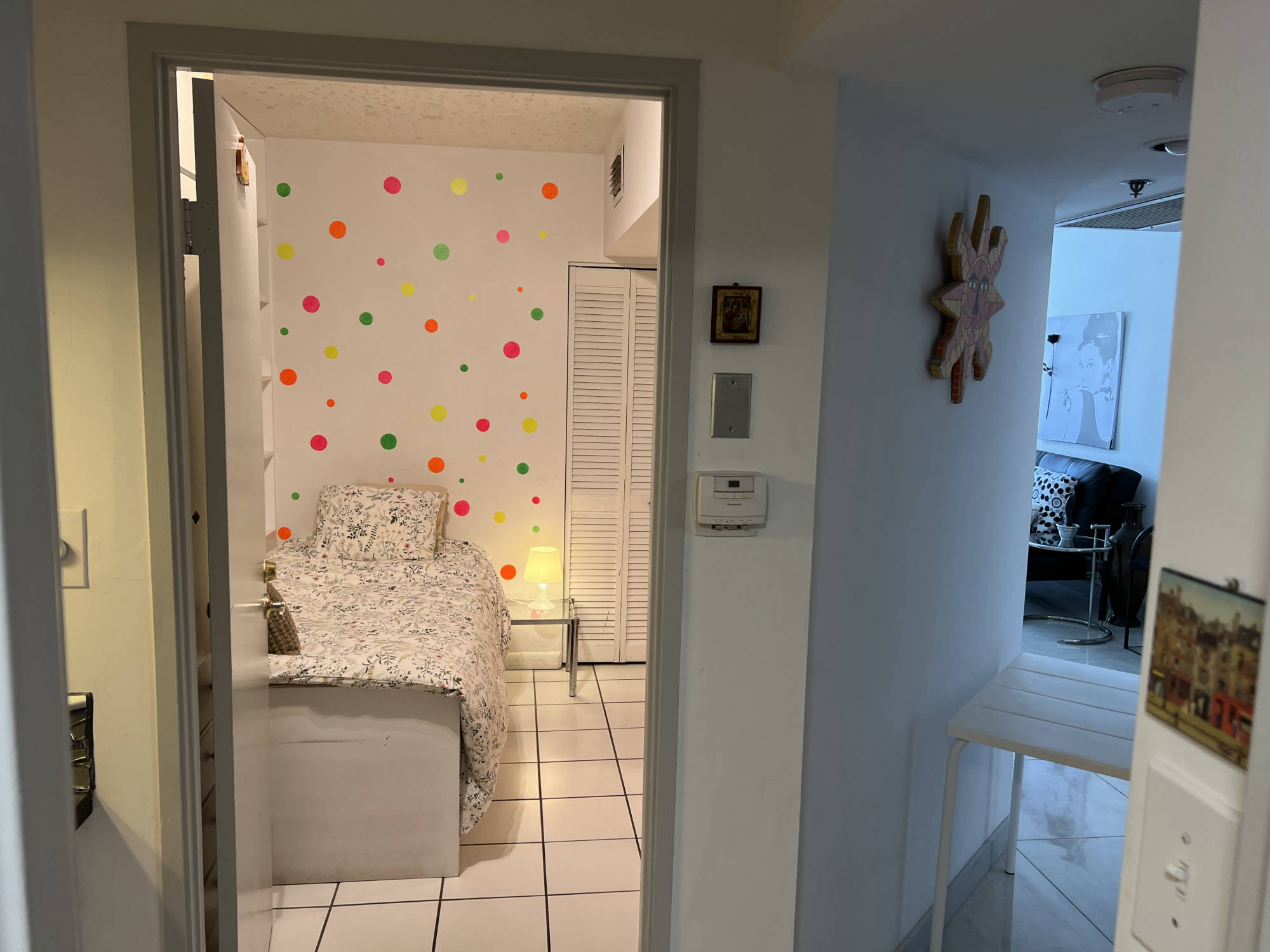 entrance to second bedroom