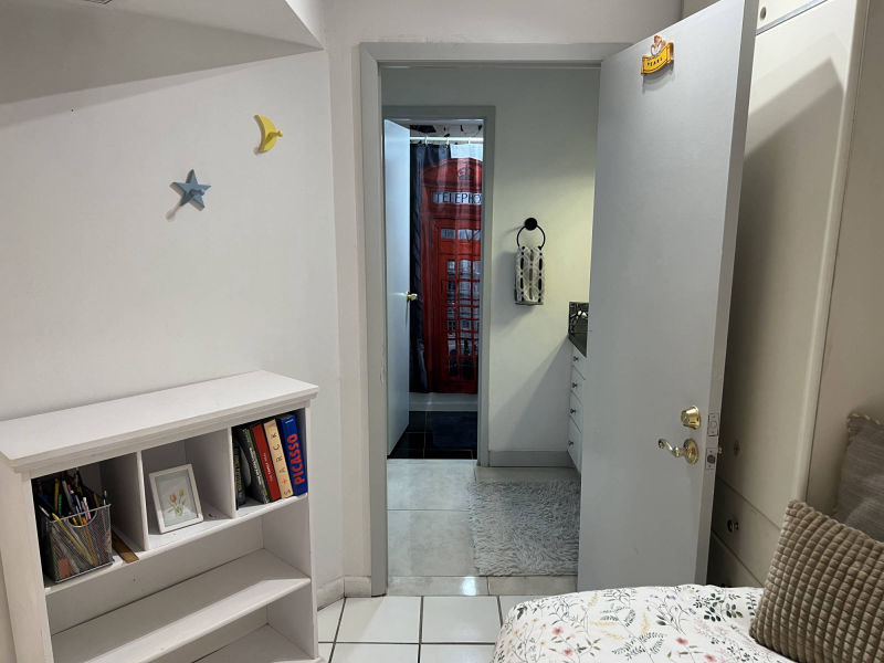 bathroom entrance