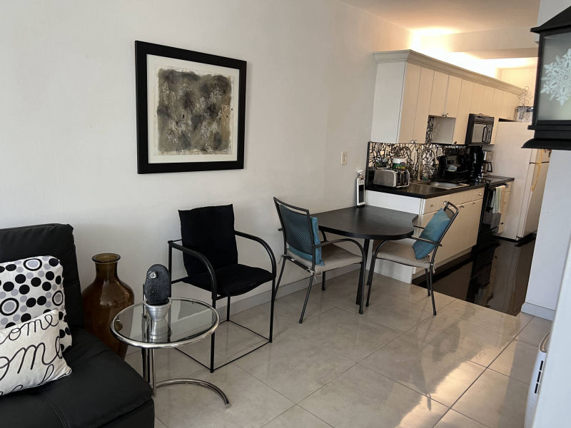 living room and kitchen