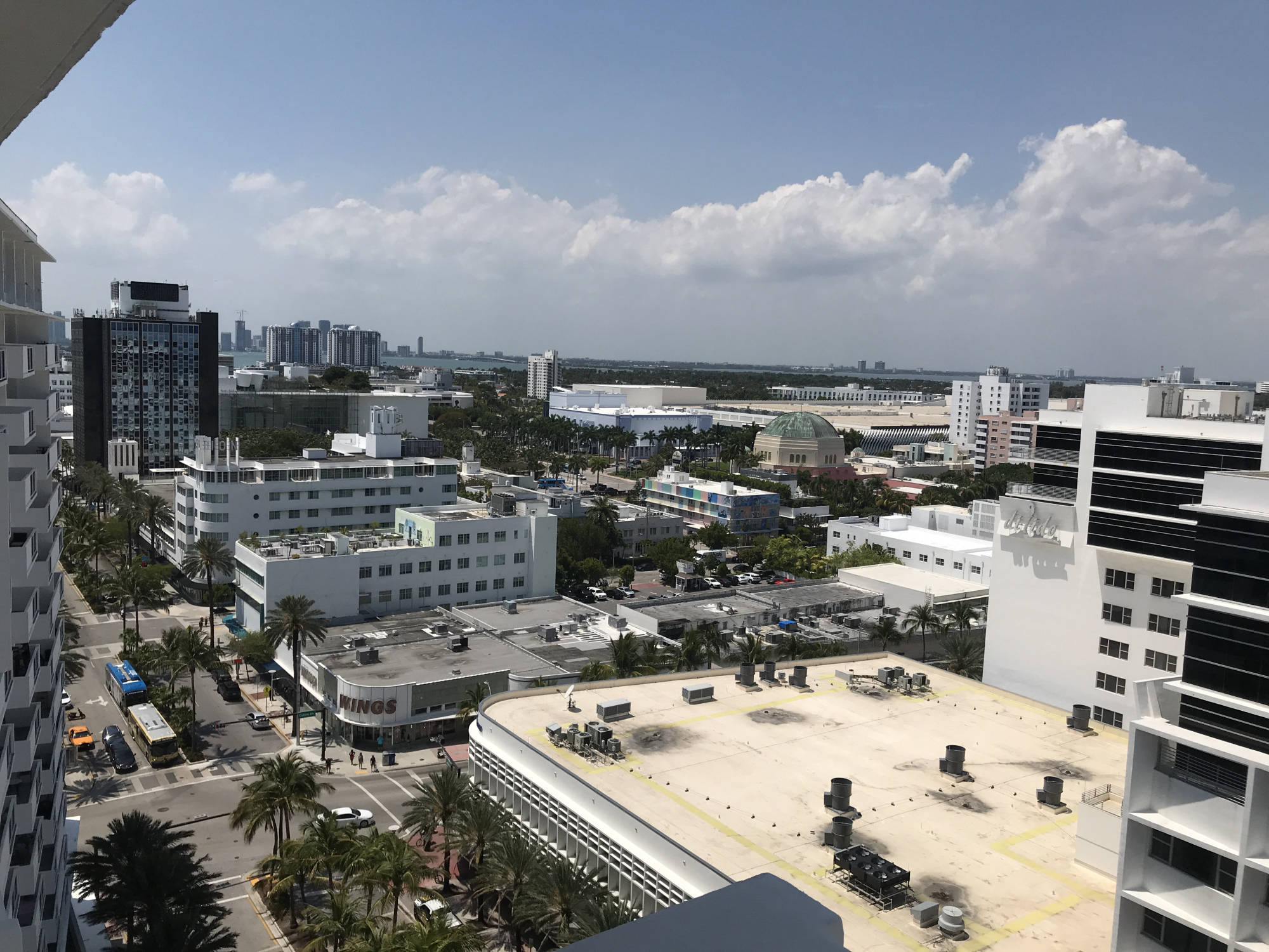 city view from balcony