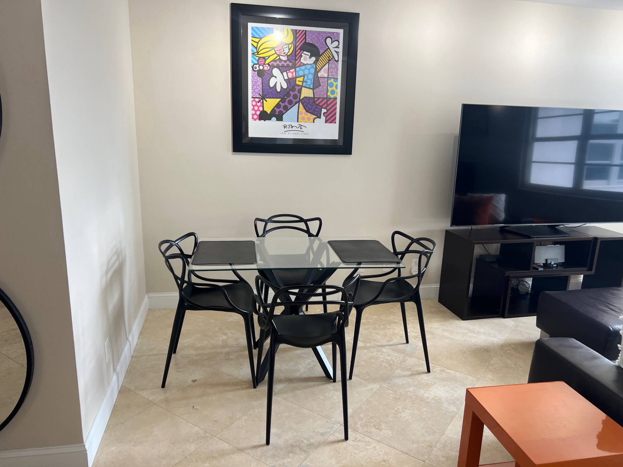 dining set up